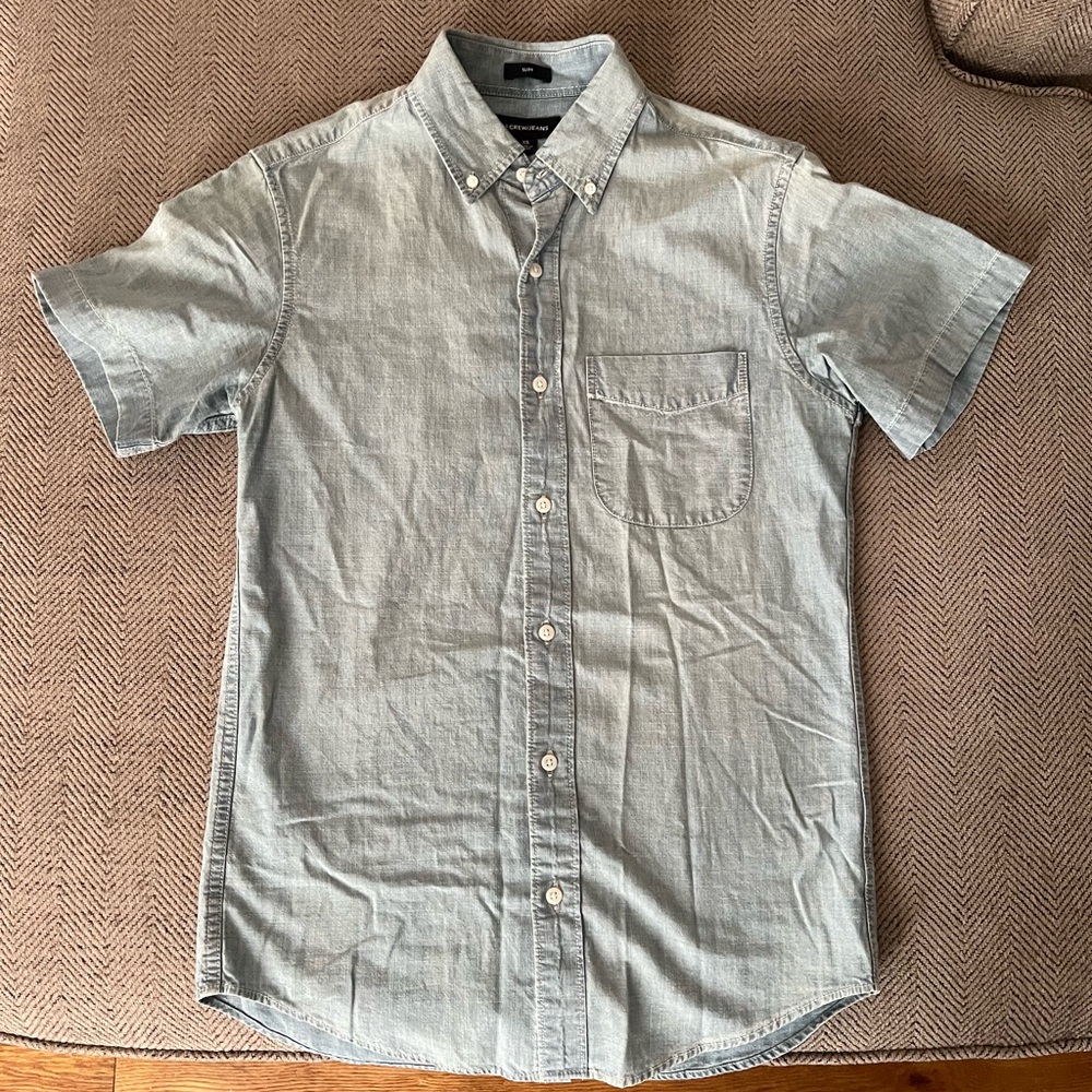 J. Crew Demin Button Up
